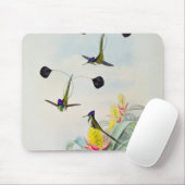 Kolibri, graviert durch Walter und Cohn Mousepad (Mit Mouse)