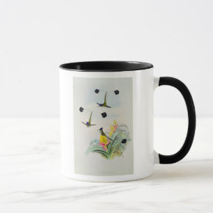 Kolibri, graviert durch Walter und Cohn Tasse