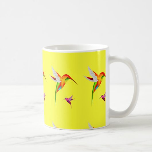 Kolibri-Hafen-Kaffee-Tasse Kaffeetasse (Rechts)