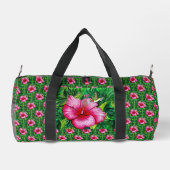 Kolibri Hibiskus Duffle Bag (Rückseite)