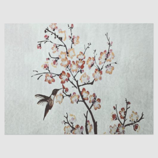 Kolibri (i) seidenpapier (Vorderseite)