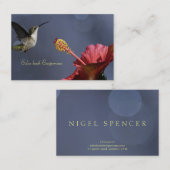 Kolibri ibiscus Visitenkarte (Vorne/Hinten)