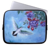 Kolibri-im Flug Laptop-Hülse Laptopschutzhülle (Vorderseite)