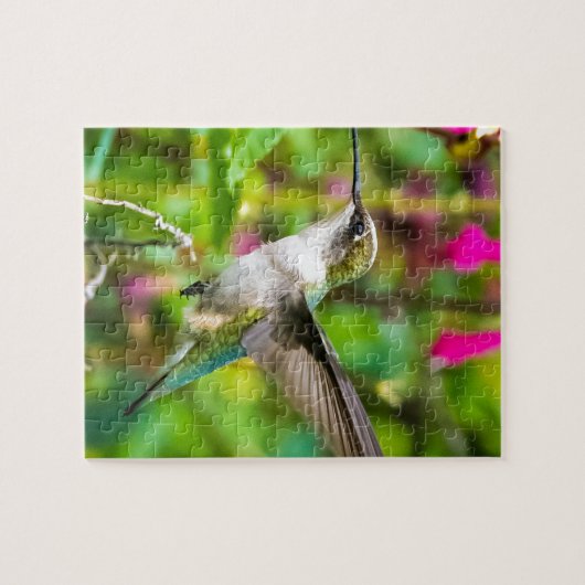 Kolibri im Flug Puzzle (Horizontal)