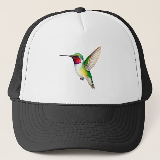 Kolibri im Flug Truckerkappe (Vorderseite)