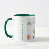 Kolibri in der Blumen-Tasse Tasse (Links)