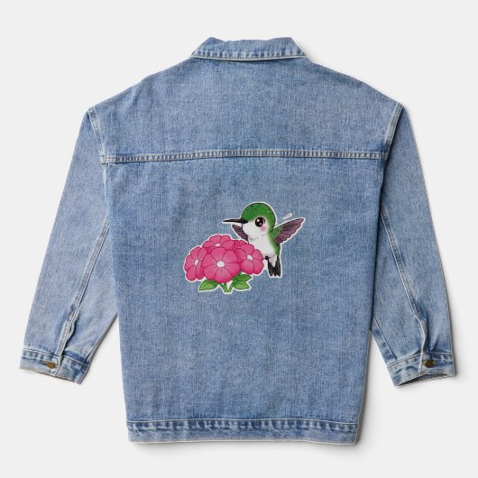 Kolibri  jeansjacke (Rückseite)