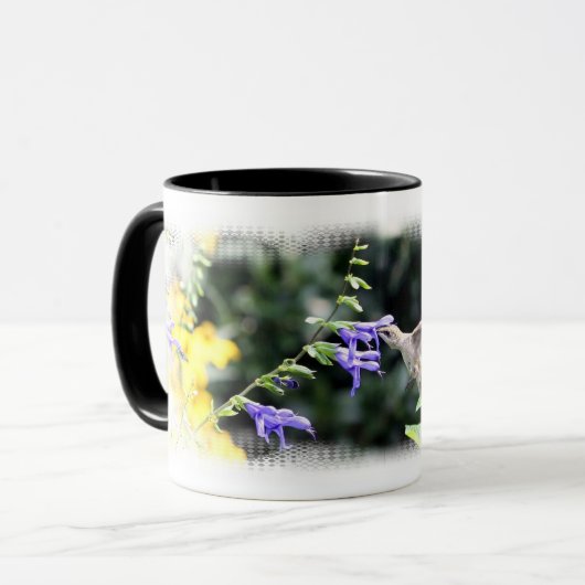 Kolibri-Kaffee-Tasse Tasse (Vorderseite Links)
