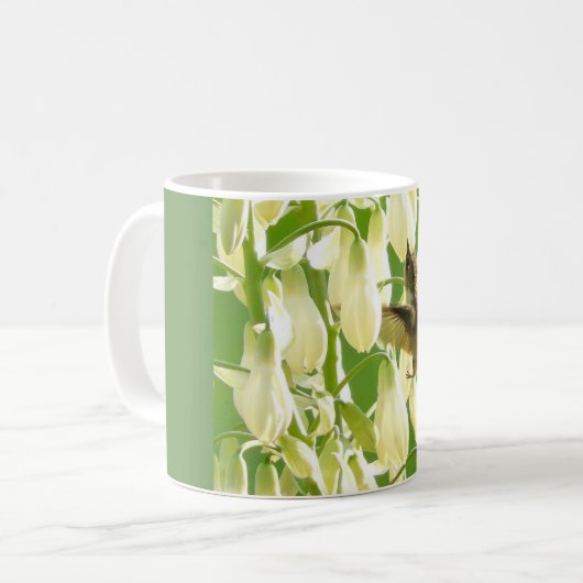 Kolibri Kaffeetasse (Vorderseite Links)
