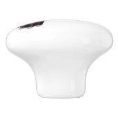 Kolibri-Keramik-Griffe und Züge Keramikknauf (Seitenansicht)