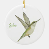 Kolibri Keramik Ornament (Hinten)