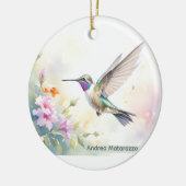 Kolibri Keramik Ornament (Links)