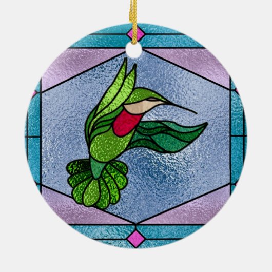 Kolibri Keramikornament (Hinten)