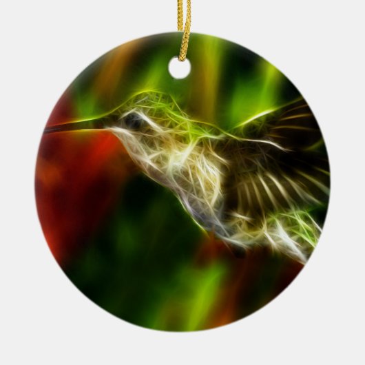 Kolibri Keramikornament (Vorne)