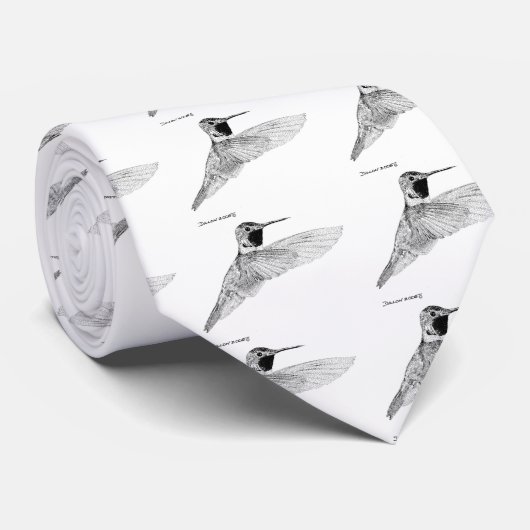 Kolibri Krawatte (Gerollt)