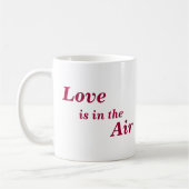 Kolibri-Kuchen-Liebe ist in der Luft Kaffeetasse (Links)