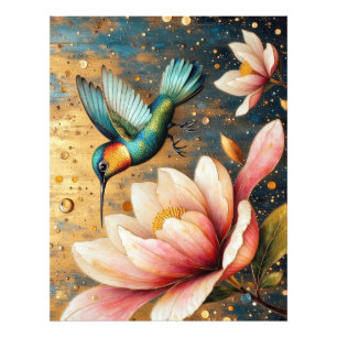 Kolibri-Kunst Fotodruck