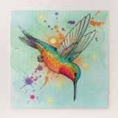 Kolibri-Kunst Puzzle (Horizontal)