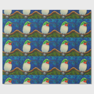 KOLIBRI-LECH EINGEWICKELTES PAPIER GESCHENKPAPIER