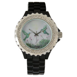 Kolibri-Liebe Armbanduhr