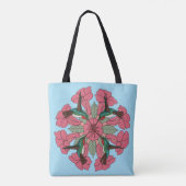 Kolibri Mandala Tasche (Rückseite)