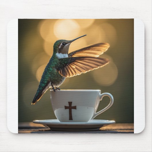 Kolibri-Mauspad Mousepad (Vorne)