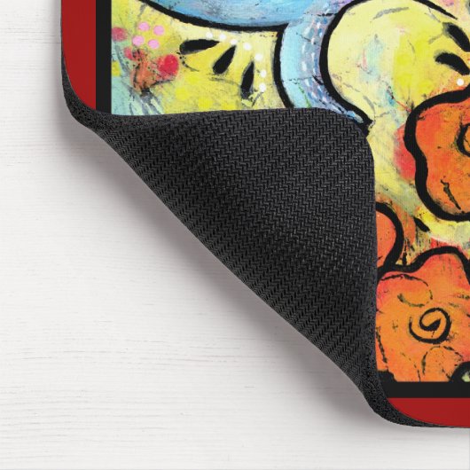 Kolibri-Mausunterlage - 9,25" x 7,75" Mousepad (Ecke)