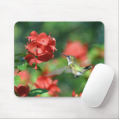 Kolibri-Mausunterlage Mousepad (Mit Mouse)