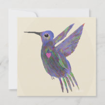 Kolibri mit Herz