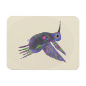 Kolibri mit Herz Magnet (Horizontal)