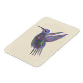 Kolibri mit Herz Magnet (Linke Seite)