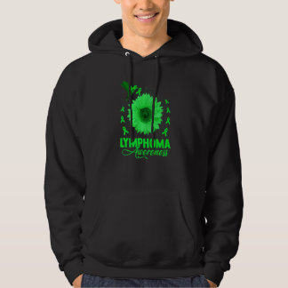 Kolibri Mit Sonnenblume Lymphom-Bewusstseinsmonat Hoodie