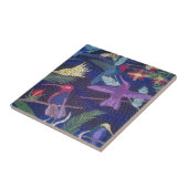 Kolibri-Mosaikvorlagenkunst Fliese (Seite)