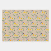 Kolibri-Muster aus Nordamerika Geschenkpapier Set (Vorderseite)