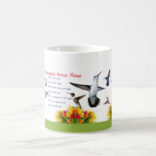 Kolibri-Nektar-Rezept Kaffeetasse (Mittel)
