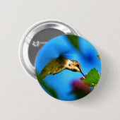 Kolibri-Nippen Button (Vorne & Hinten)