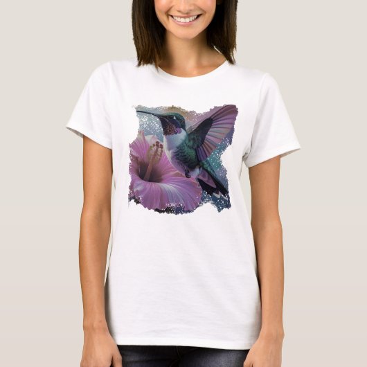 Kolibri Oberteil T-Shirt (Vorderseite)