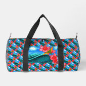Kolibri Ozean  Duffle Bag (Rückseite)