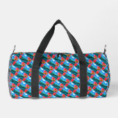 Kolibri Ozean  Duffle Bag (Rückseite)