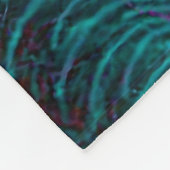 Kolibri Ozean Fleecedecke (Ecke)
