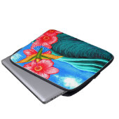 Kolibri Ozean Laptopschutzhülle (Vorne Knopf)