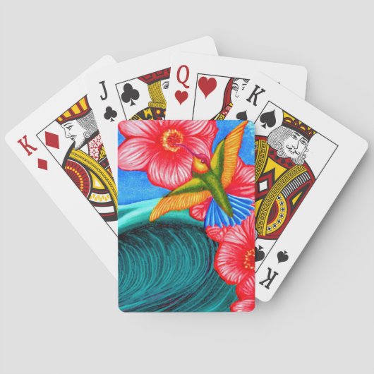 Kolibri Ozean Spielkarten (Rückseite)