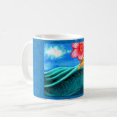 Kolibri-Ozean-Tasse Kaffeetasse (Vorderseite Links)