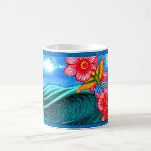 Kolibri-Ozean-Tasse Kaffeetasse (Mittel)
