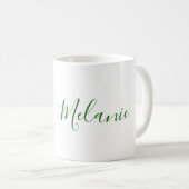 Kolibri personalisiert kaffeetasse (VorderseiteRechts)