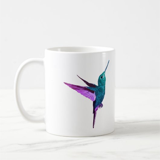 Kolibri personalisiert kaffeetasse (Links)