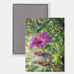 Kolibri-Pixie-Helfer Magnet
