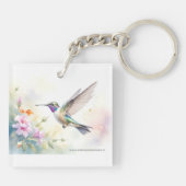Kolibri Schlüsselanhänger (Rückseite)