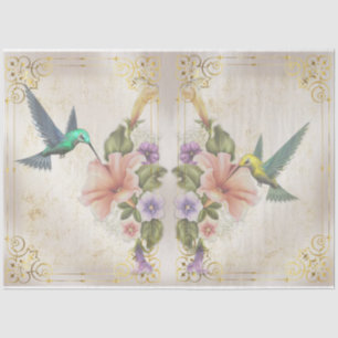 Kolibri-Serie Design 4 Seidenpapier