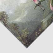 Kolibri sitzend, feine Kunst, Seidenpapier (Ausschnitt)